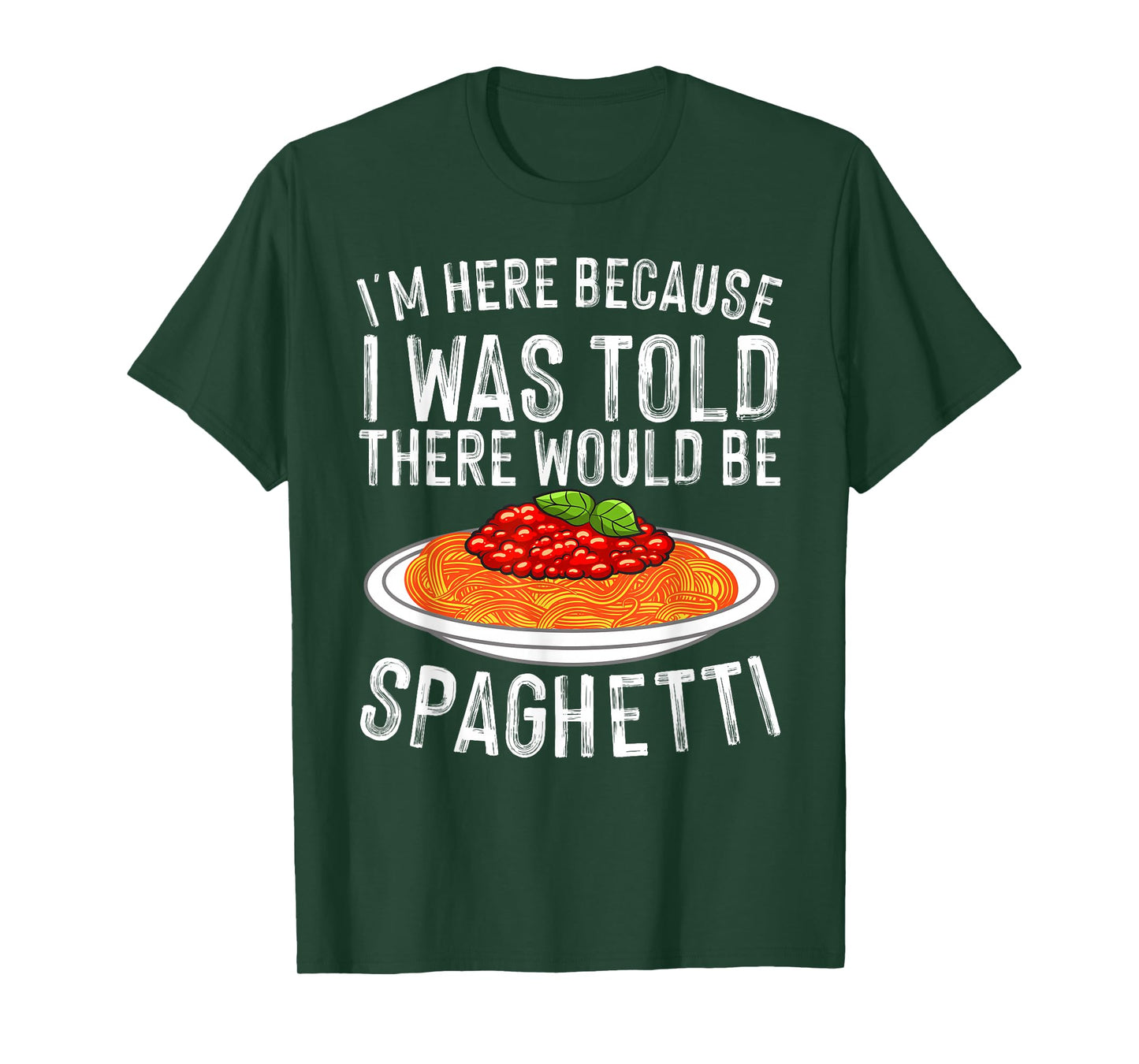 Cute Spaghetti Design For Men Women Spaghetti Pasta Lovers T-Shirt