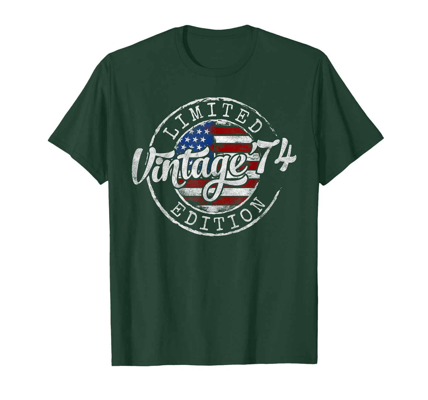 Vintage 1974 51st Birthday Gifts for Men Women 51 Year Old T-Shirt