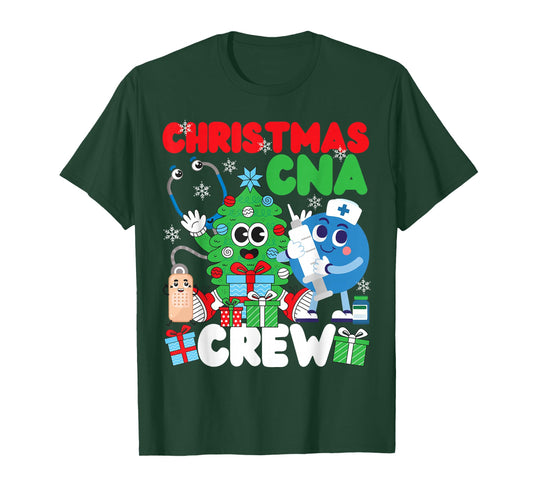 CNA Nurse Certified Nursing Assistant Christmas Christmas T-Shirt