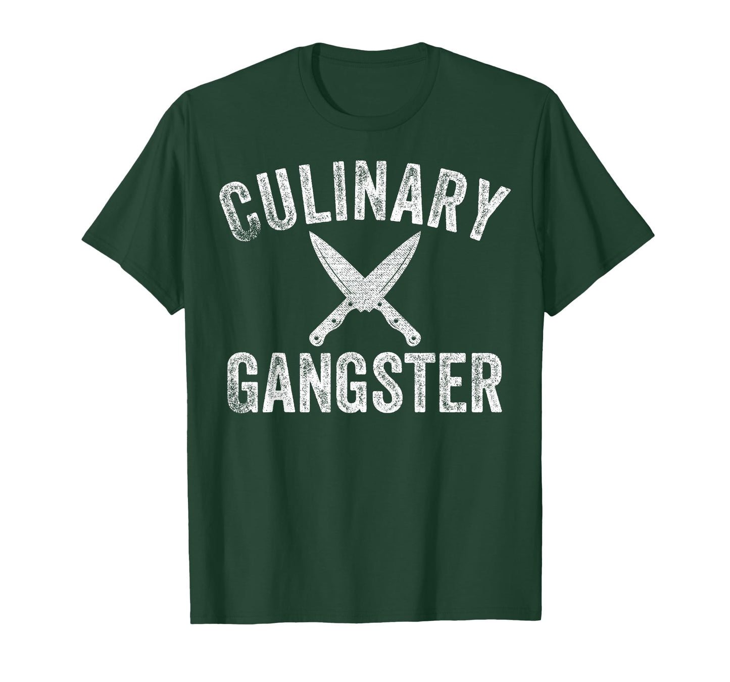 Culinary Gangster Cooking Themed Chefs Cooking Enthusiasts T-Shirt