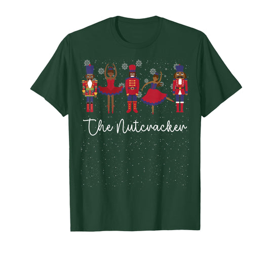 African American Nutcracker Christmas Funny Nutcracker T-Shirt