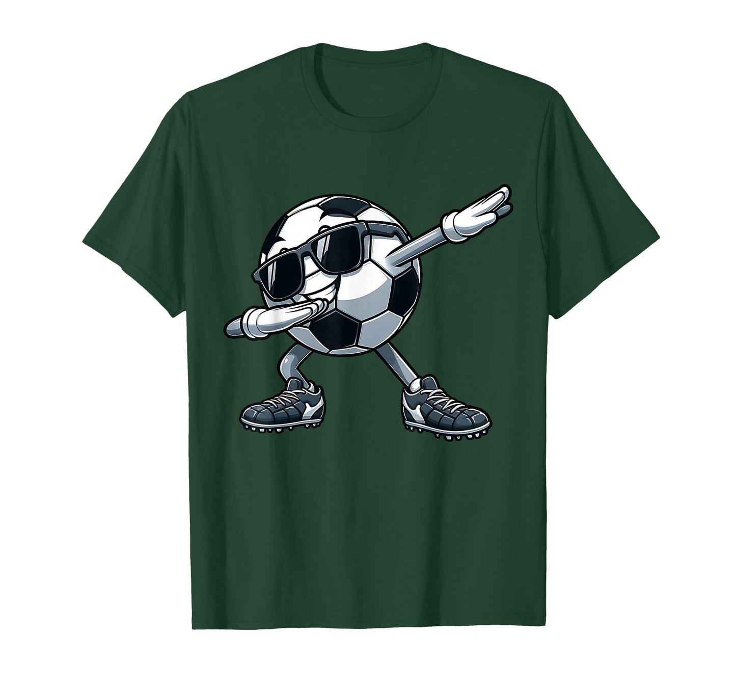 Dabbing Soccer Ball Funny Soccer Men Boys Kids T-Shirt
