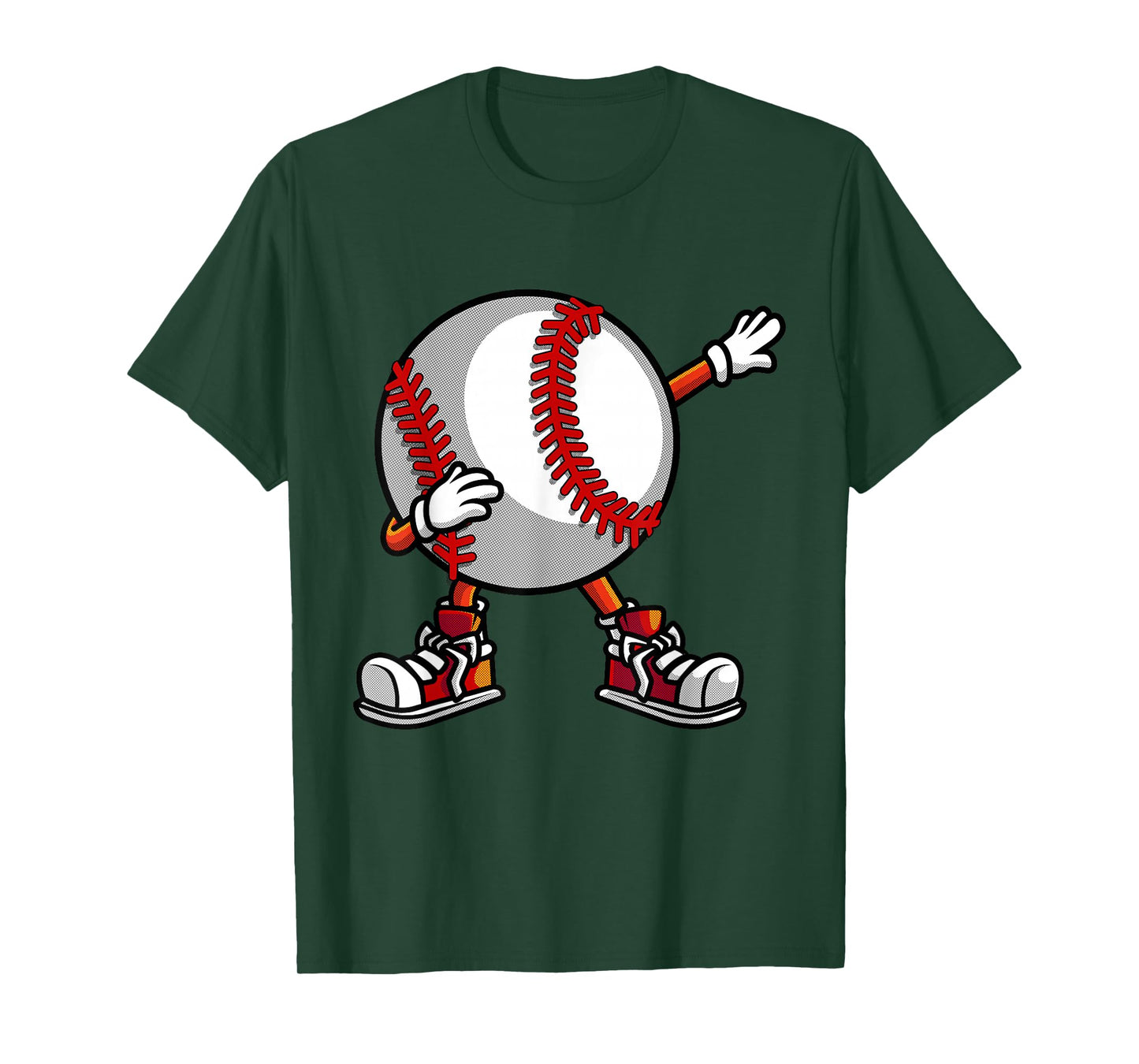 Funny Baseball Players Gift Boys Girls Kids Catcher Pitcher T-Shirt