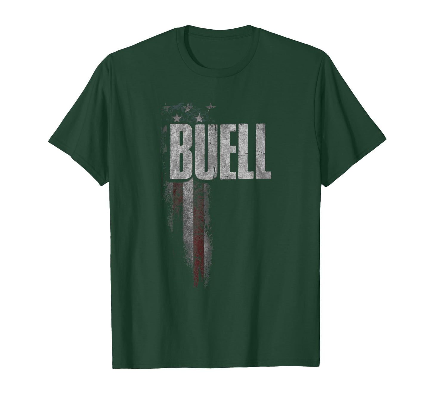 Buell Family American Flag T-Shirt
