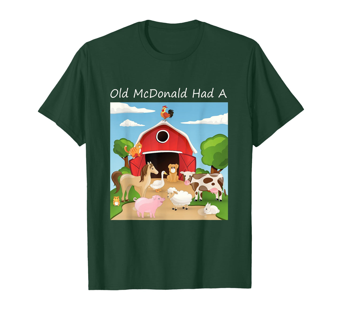 "Old McDonald had a Farm" T-Shirt for Farmers T-Shirt