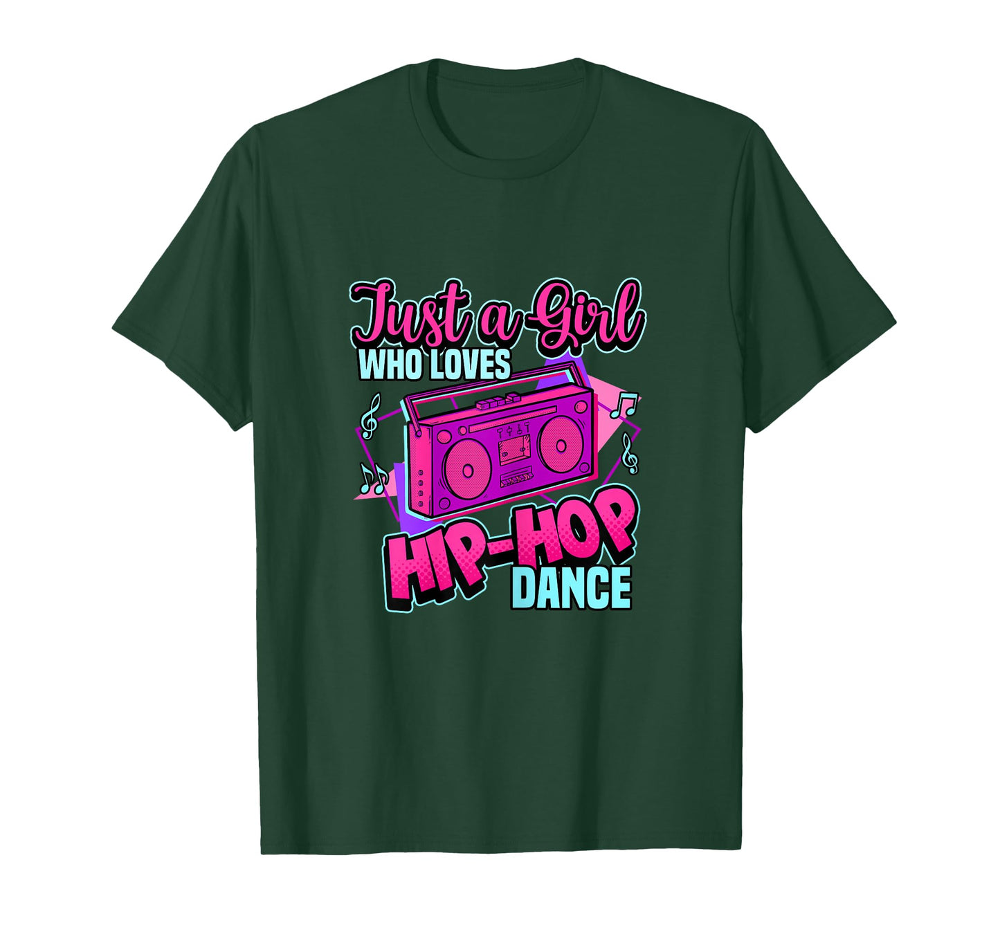 Just A Girl Who Loves Hip-hop Dance Breakdance Dancing T-Shirt