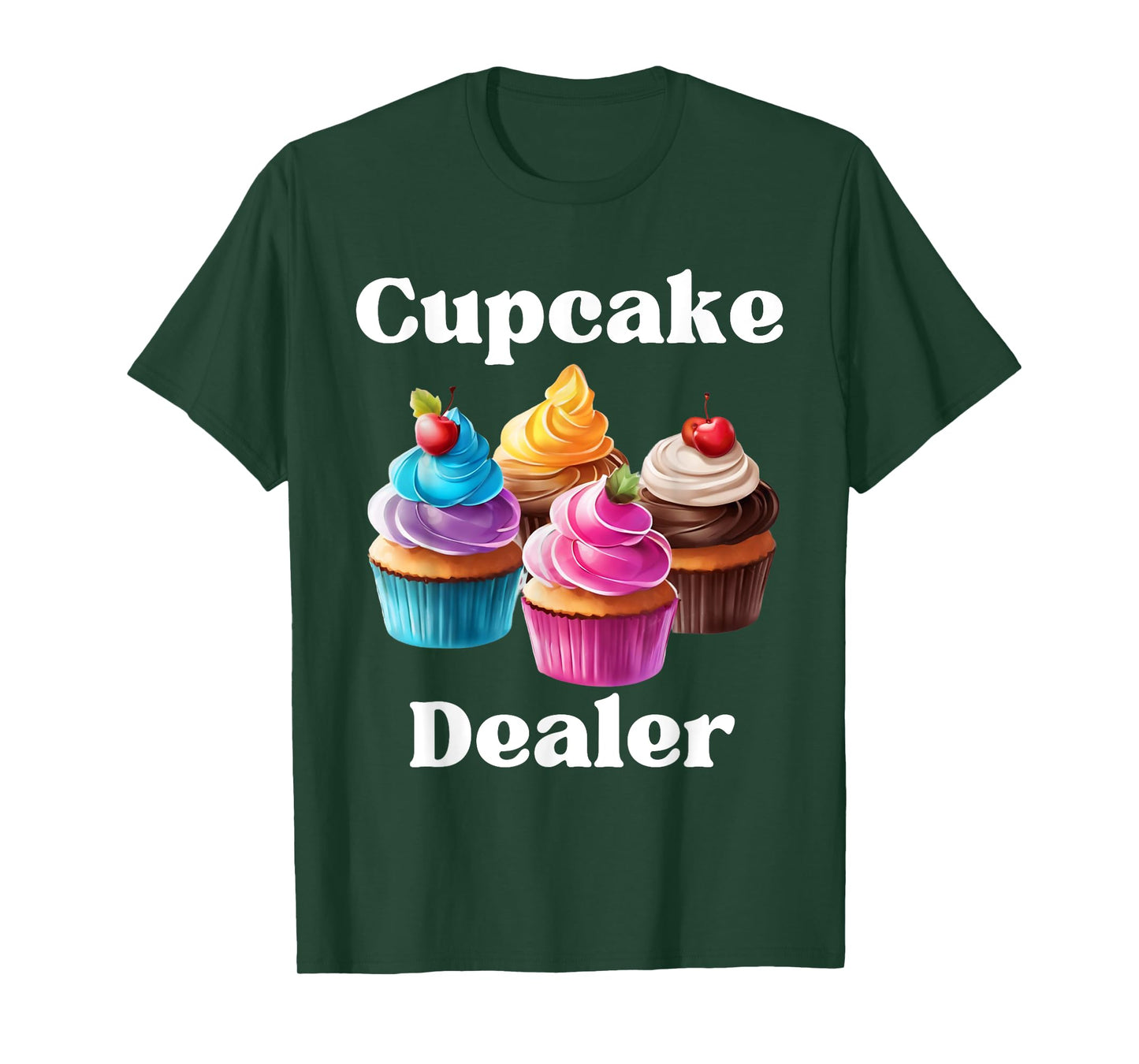 Cupcake Dealer Baker Cupcake Love T-Shirt