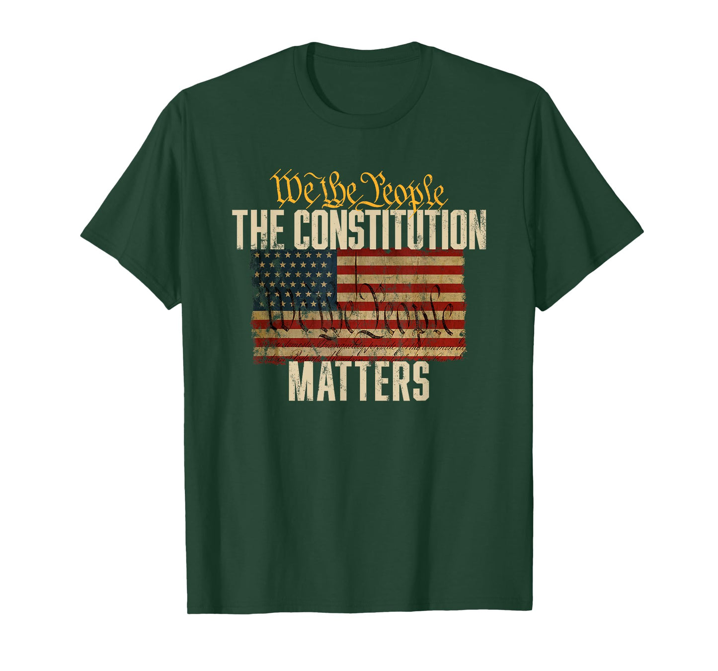The Constitution Matters Vintage We the People Constitution T-Shirt