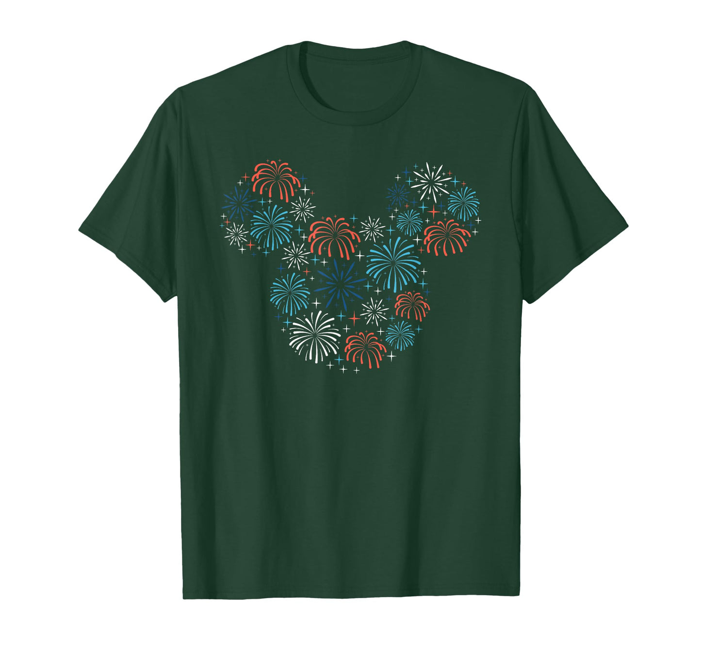 Disney Mickey Mouse Fireworks Americana T-Shirt