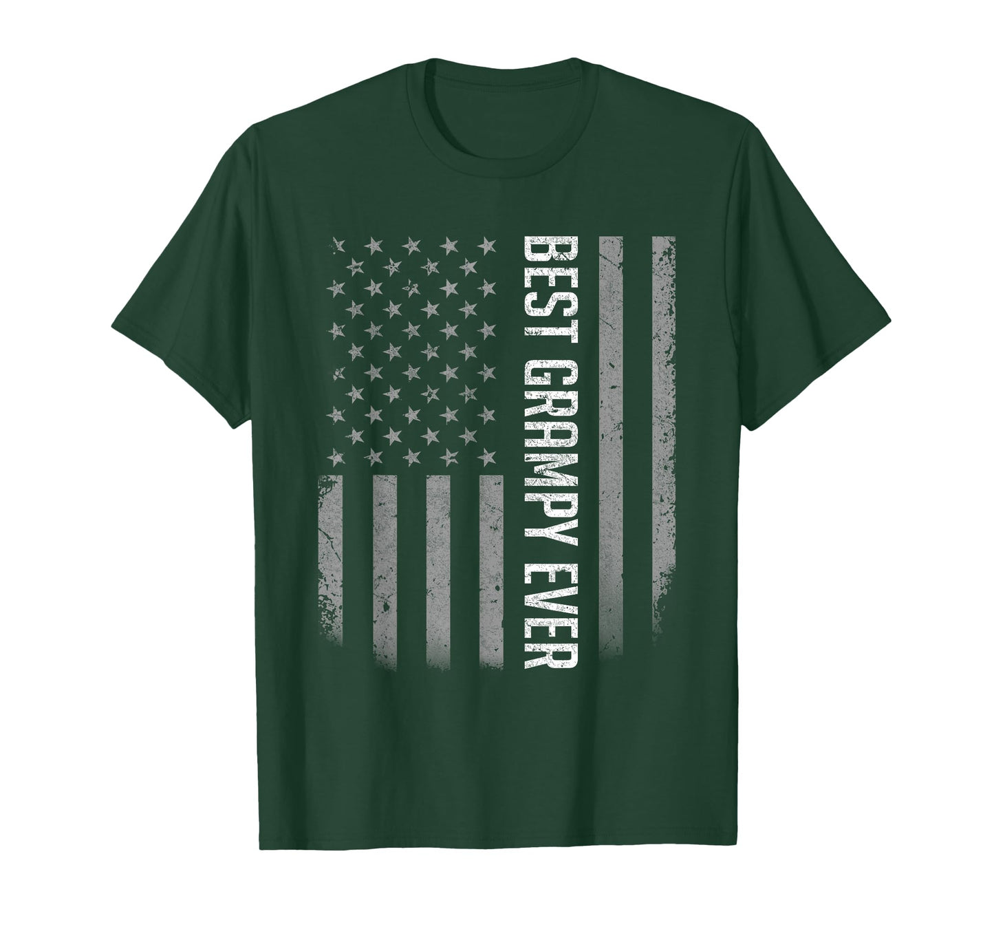 Best Grampy Ever American Flag Shirt Gifts for Father's Day T-Shirt