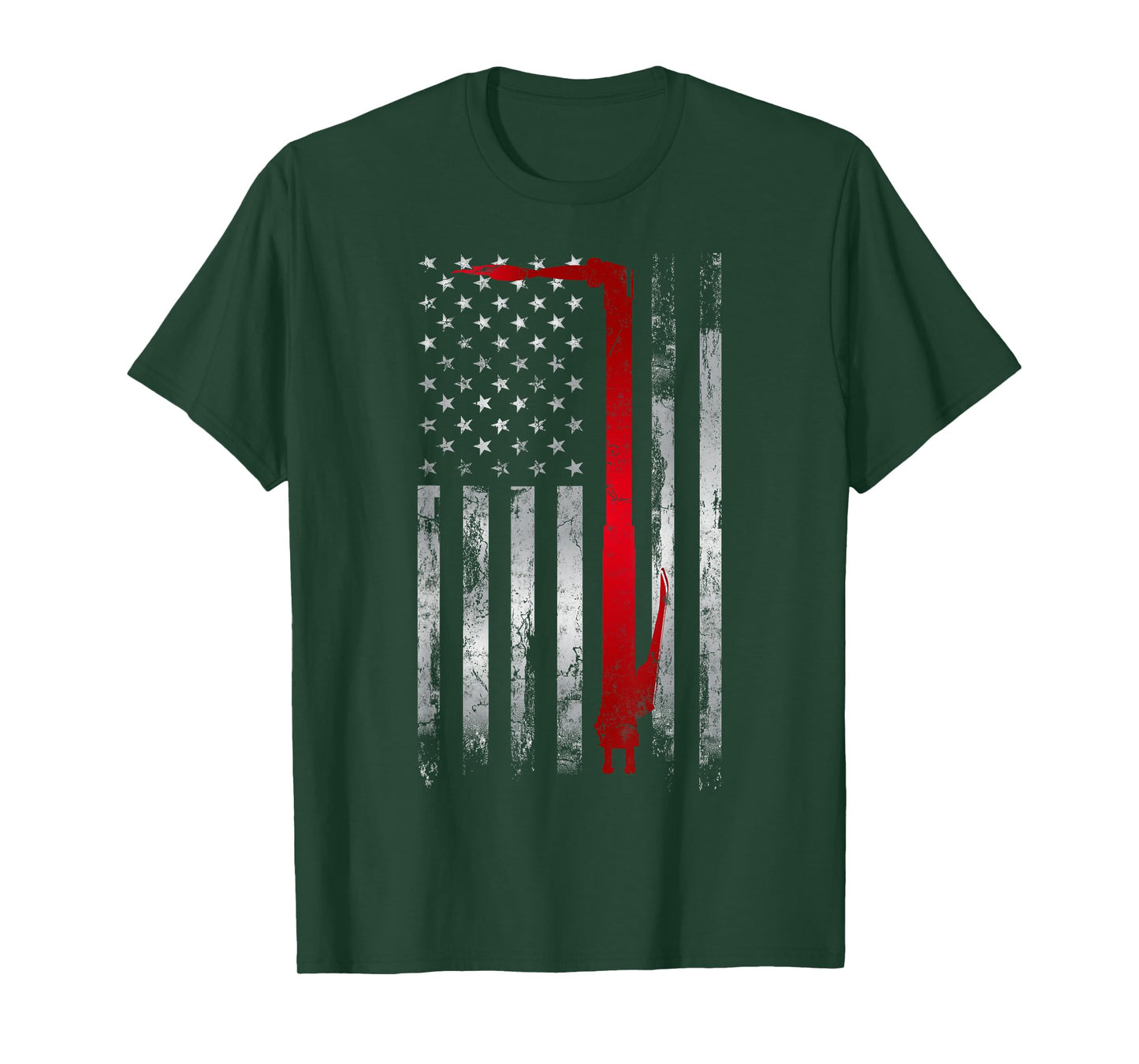 Welder Patriotic USA American Flag Welding T-Shirt