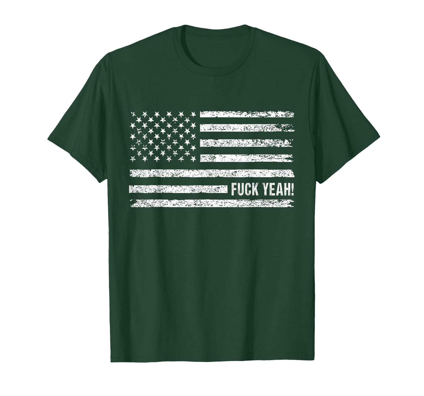 America Fuck Yeah , 4th Of July American Flag T-Shirt