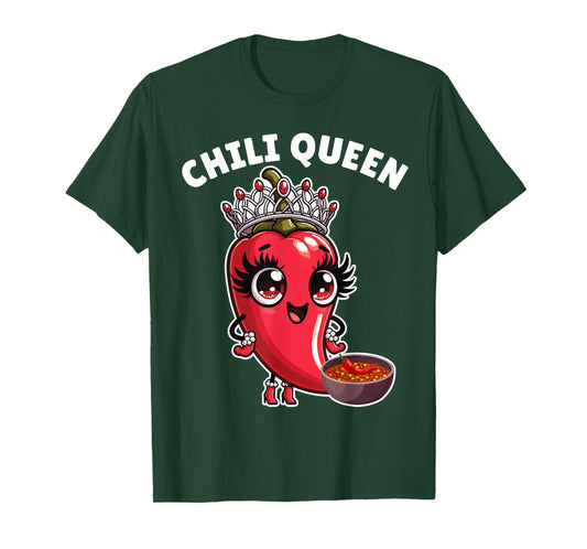 Chili Cook Off, Chili Queen, Chili Cookoff, Chili Cookout T-Shirt