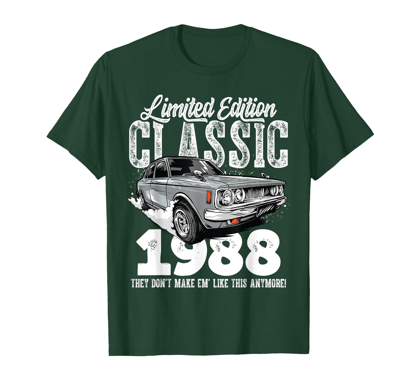 35th birthday Vintage Classic Car 1988 B-day 35 year old T-Shirt