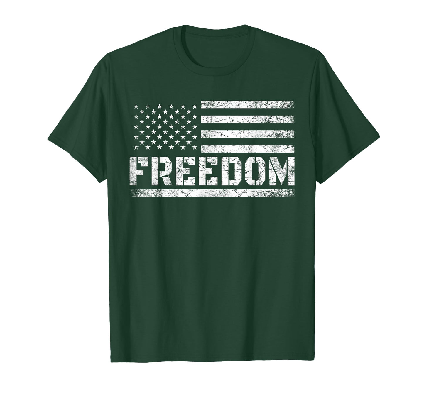 Freedom Top USA American Flag Top Freedom T-Shirt