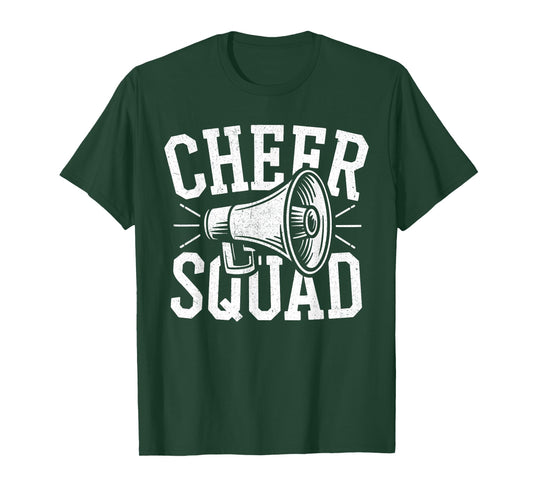 Cheer Squad Shirt Cheerleading Men Women Cheerleader Team T-Shirt
