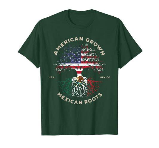American Grown With Mexican Roots T-Shirt