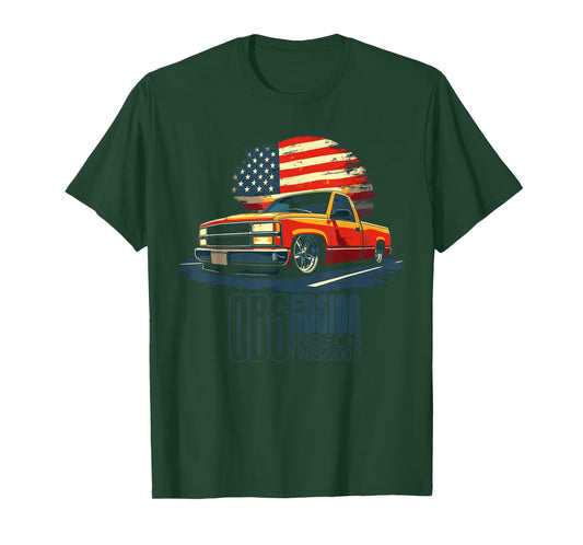 OBS Single Cab Truck Old Body Style 1988-2002 CK Truck T-Shirt