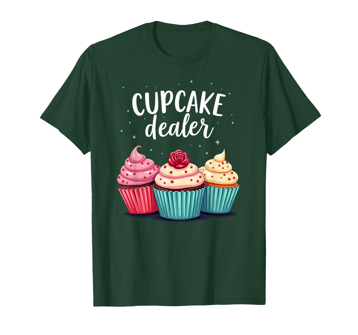 Bakery Cupcake Dealer Halloween T-Shirt