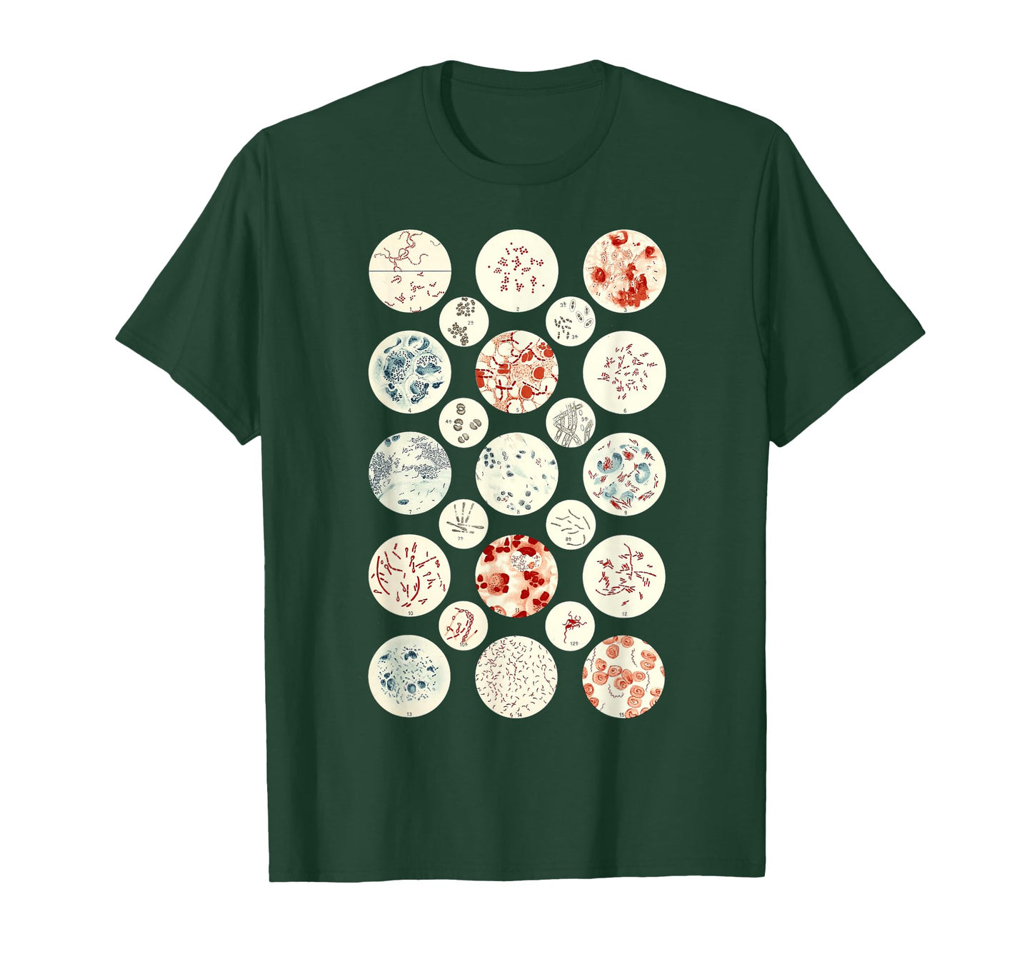 Bacteria funny Microbiology Bacteria Science Tiny Microbes T-Shirt