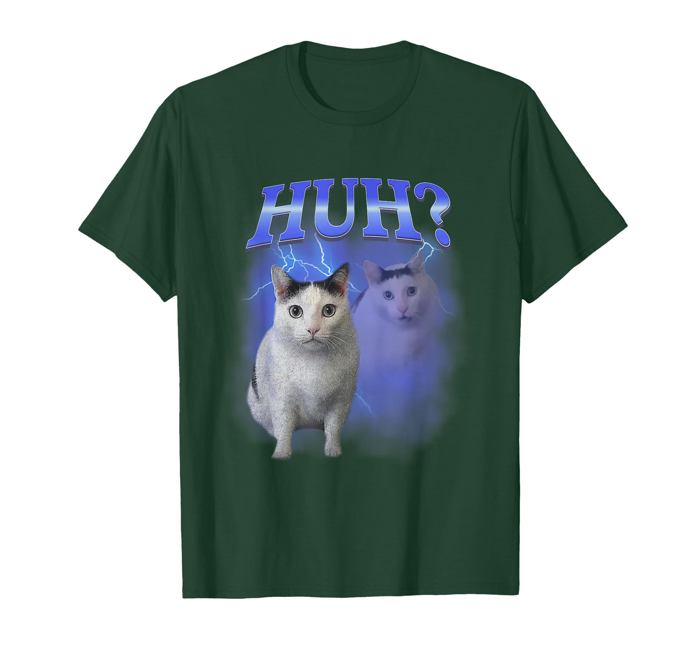 Huh Silly Cat Meme Funny Oddly Bootleg Specific Dank Meme T-Shirt