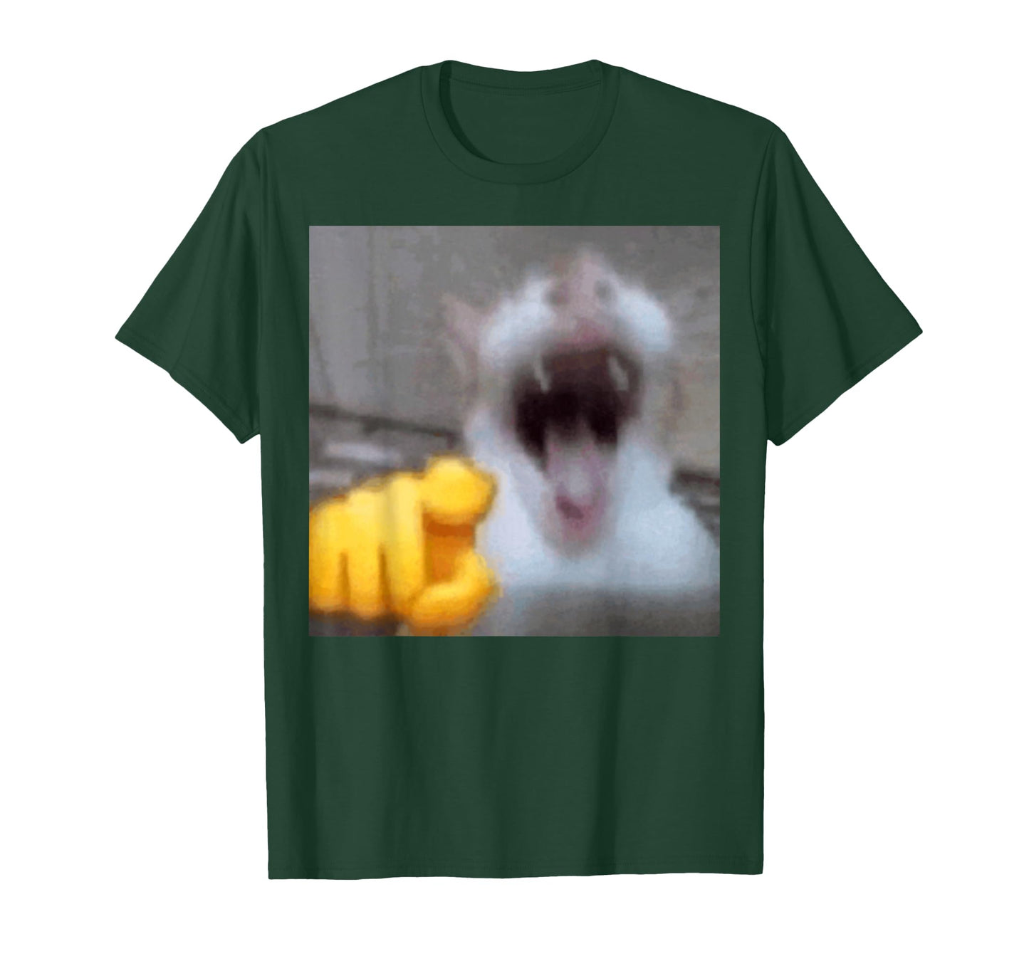 Laughing Cat Meme T-Shirt for Men Women Kids
