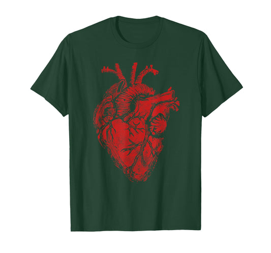 Anatomical Heart Show Your Love Anatomy Cardiology T-Shirt