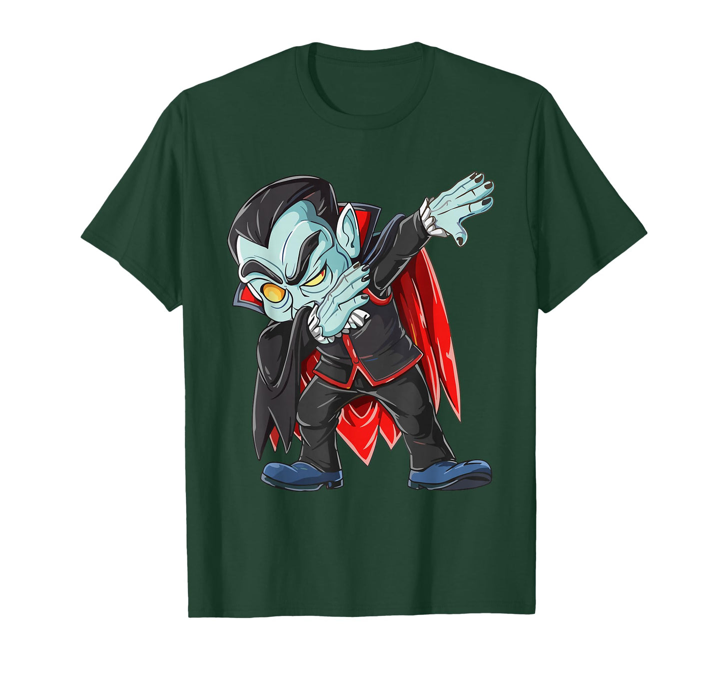 Dabbing Spooky Vampire Kids Boys Men Costume Halloween T-Shirt