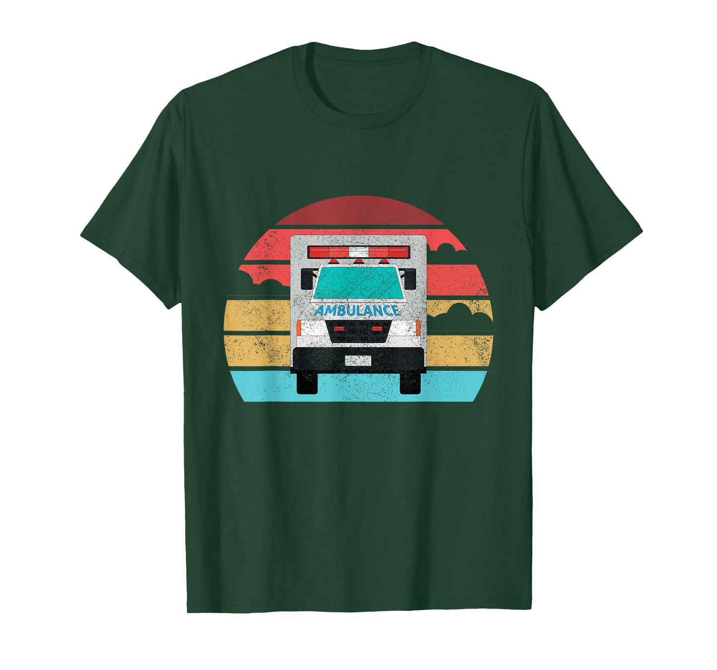 Ambulance Truck Birthday EMT for Boys Girls Toddlers T-Shirt