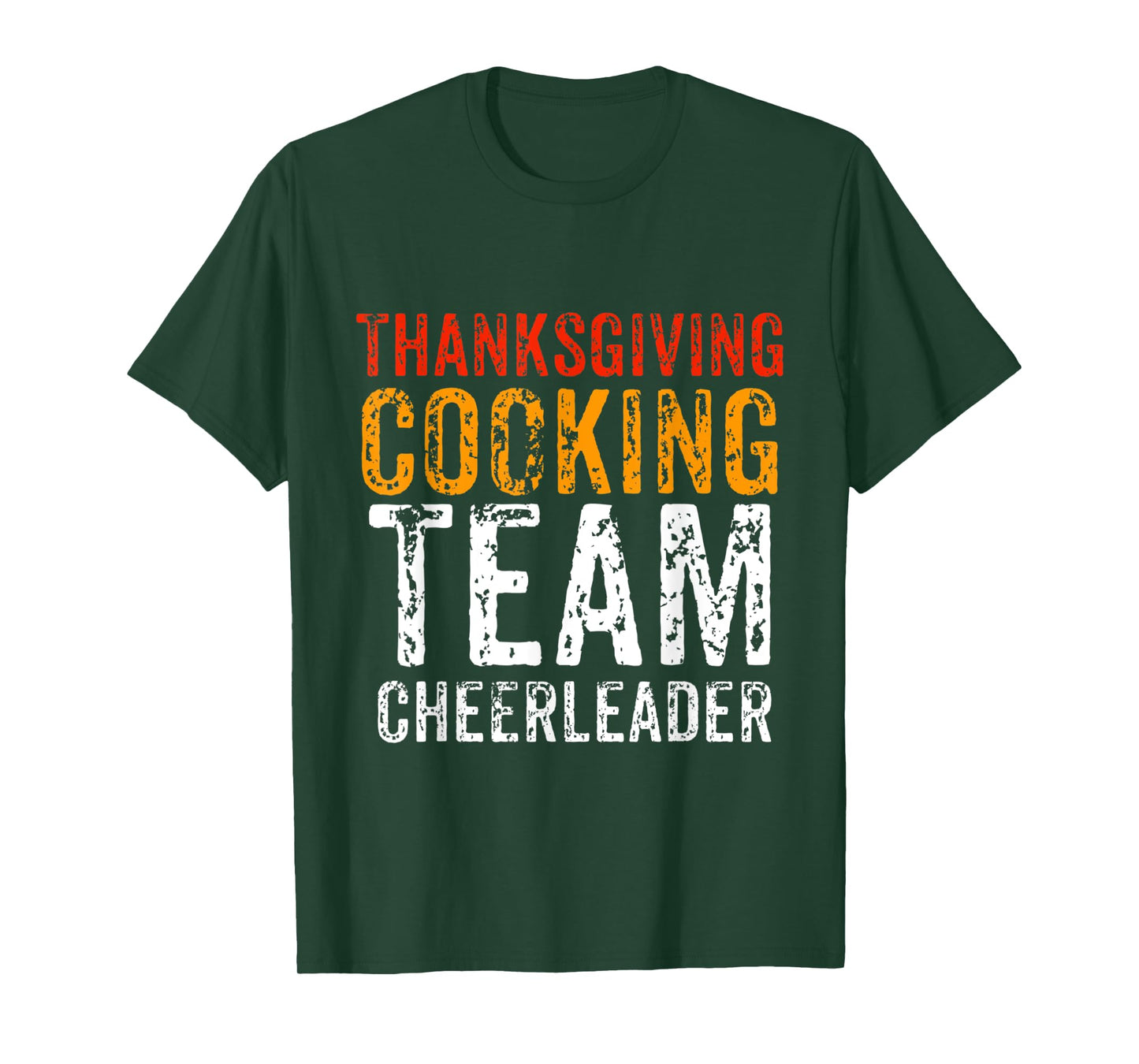 Cooking Team Thanksgiving Cheerleader Dinner Matching Gift T-Shirt