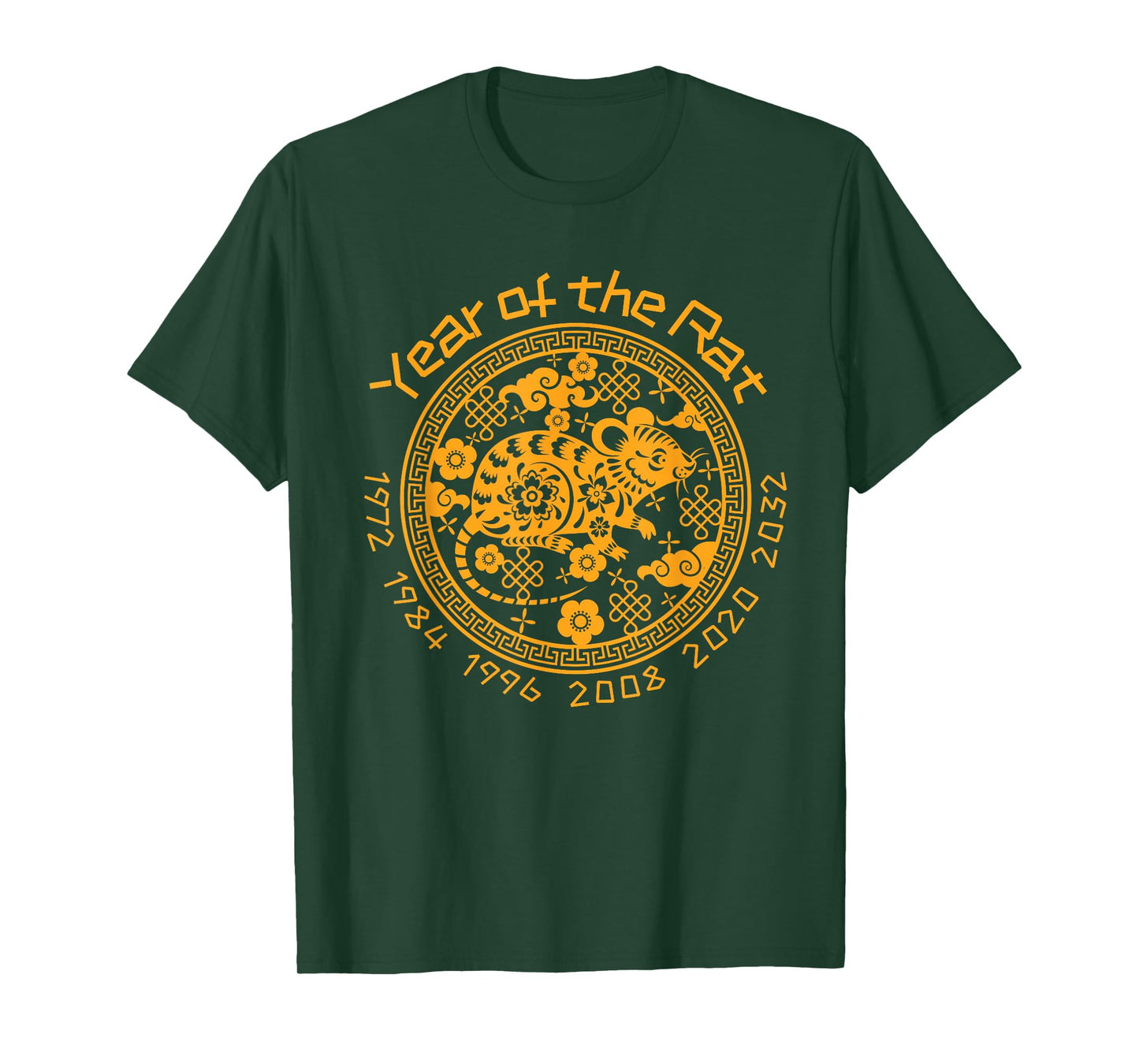 Chinese Zodiac New Year of the Rat Sign T-Shirt