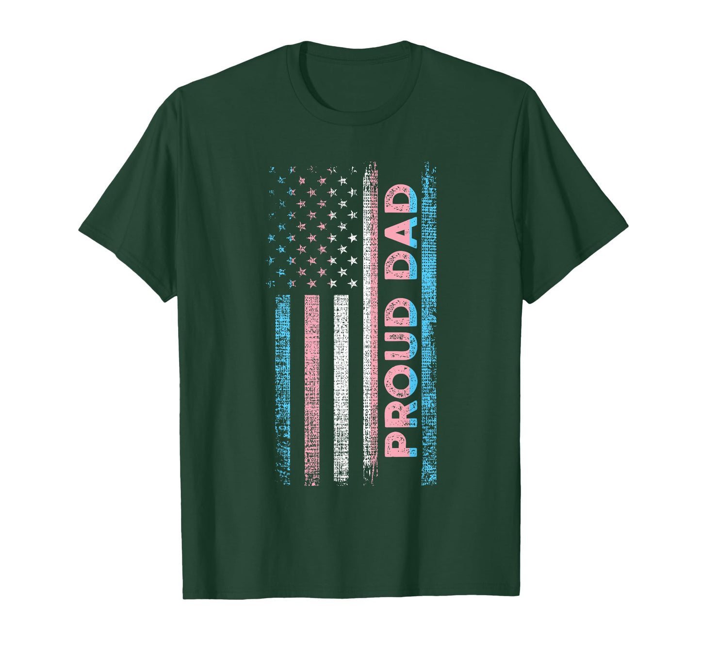 proud dad trans LGBT LGBTQ pride month T-Shirt