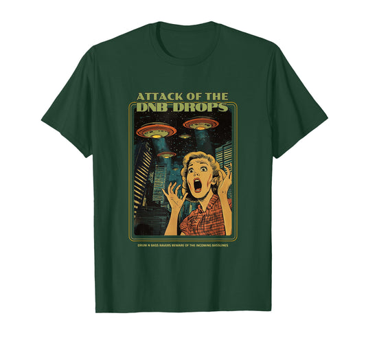 Drum N Bass Sci Fi DnB Junglist T-Shirt