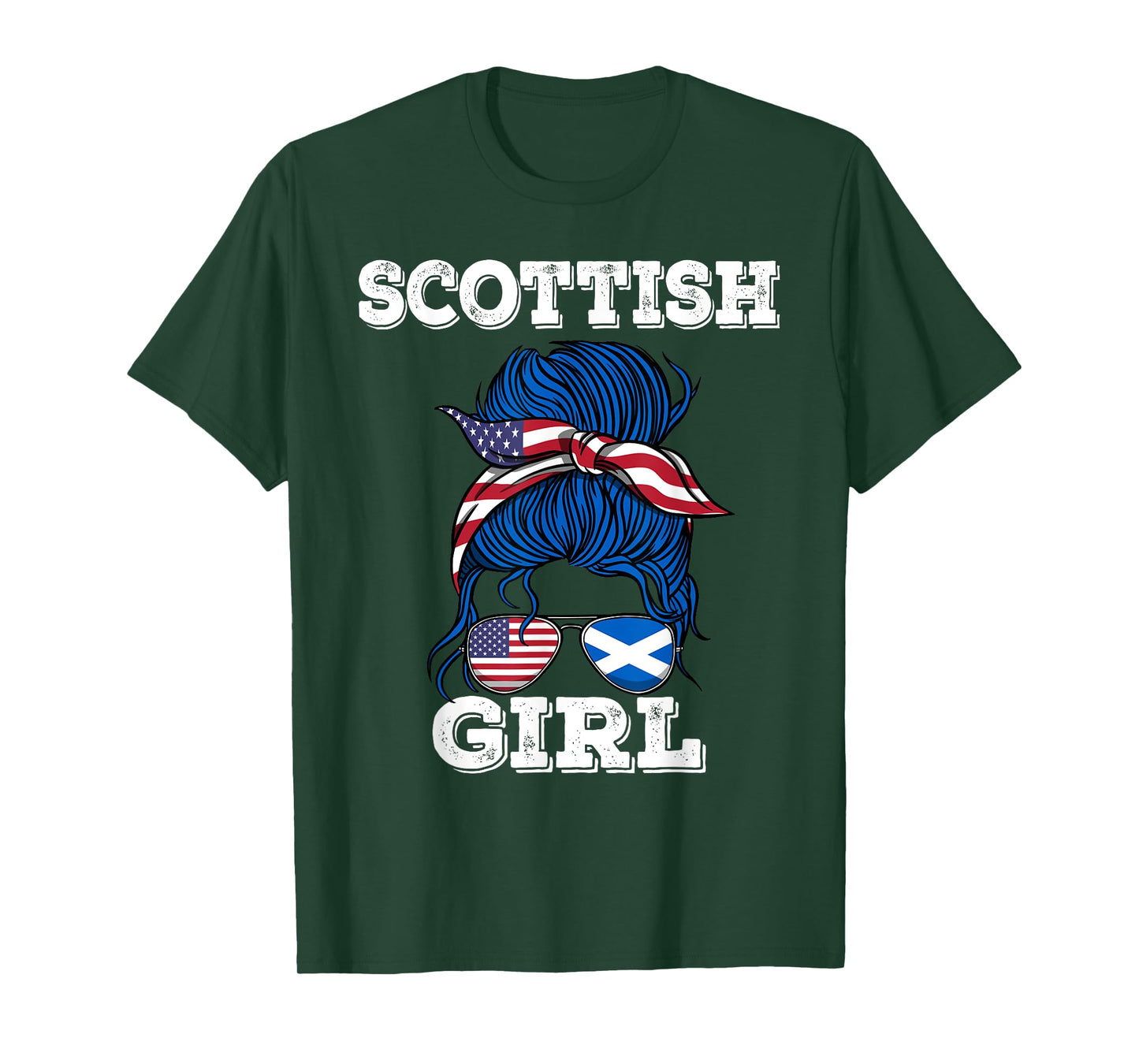 Scottish Girl Scotland Roots T-Shirt