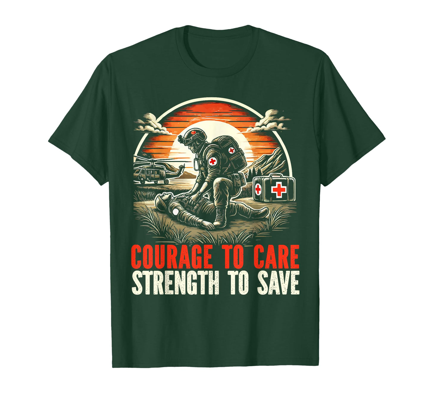 Combat Medic First Aid Field Medic Military T-Shirt