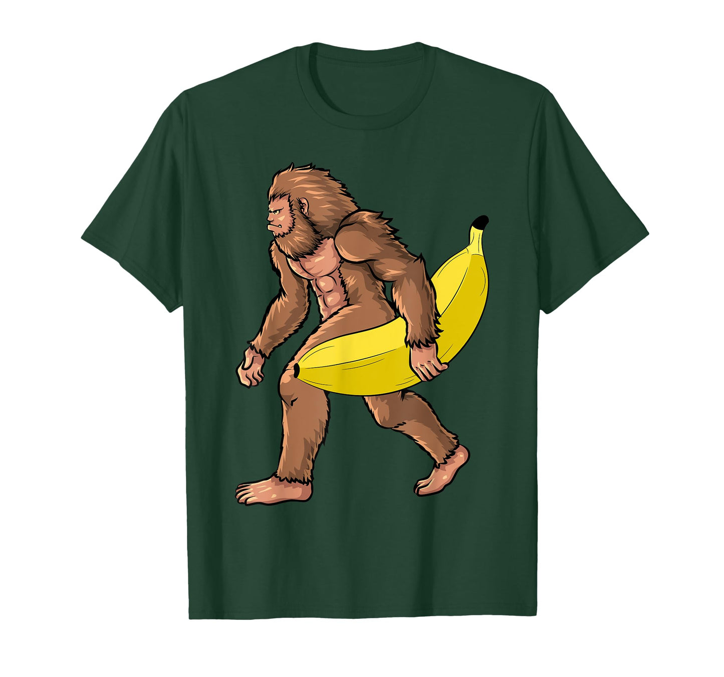 Bigfoot Banana Kids Men Apparel, Youth Big Foot Sasquatch T-Shirt