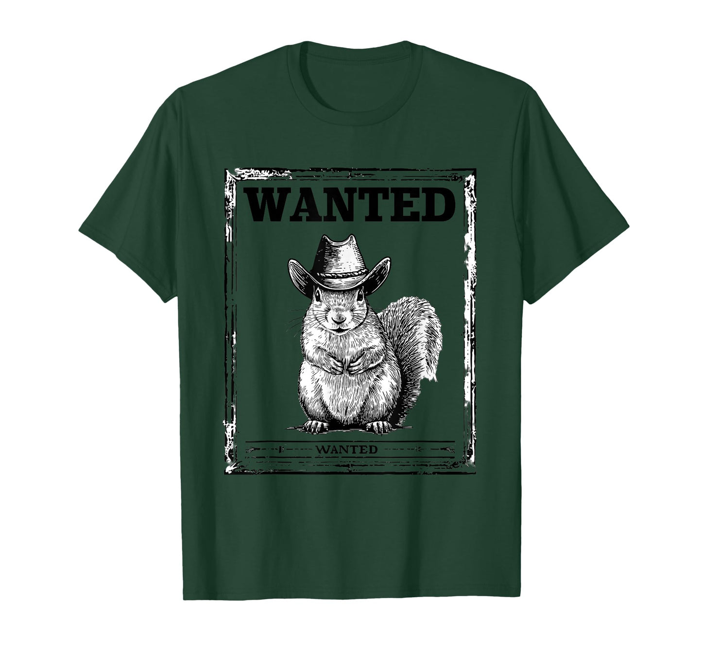Country Cowboy Squirrel Vintage Rodeo Cowgirl Western T-Shirt