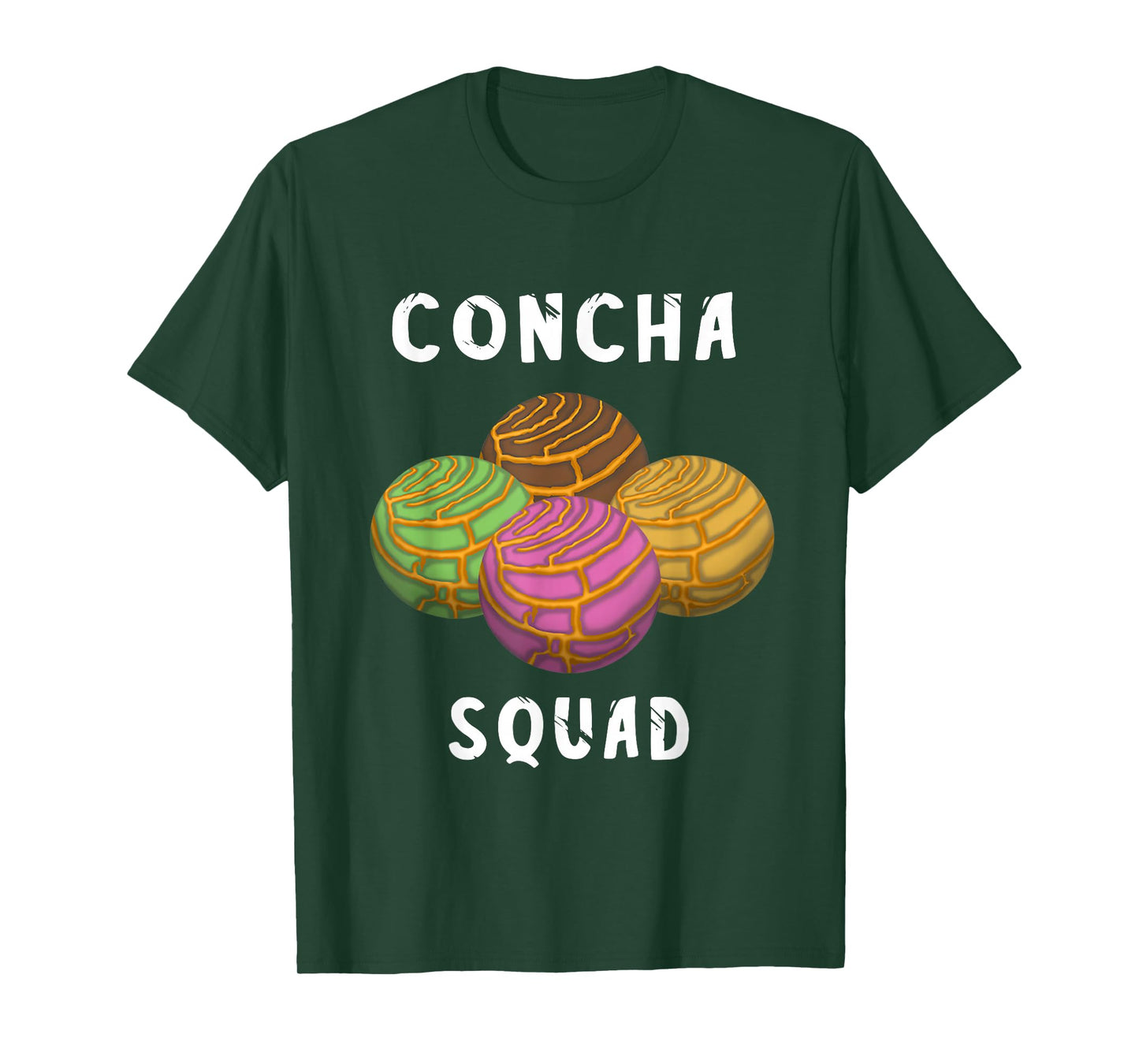 Concha Squad Spanish Conchas Bread Mexicana Team T-Shirt