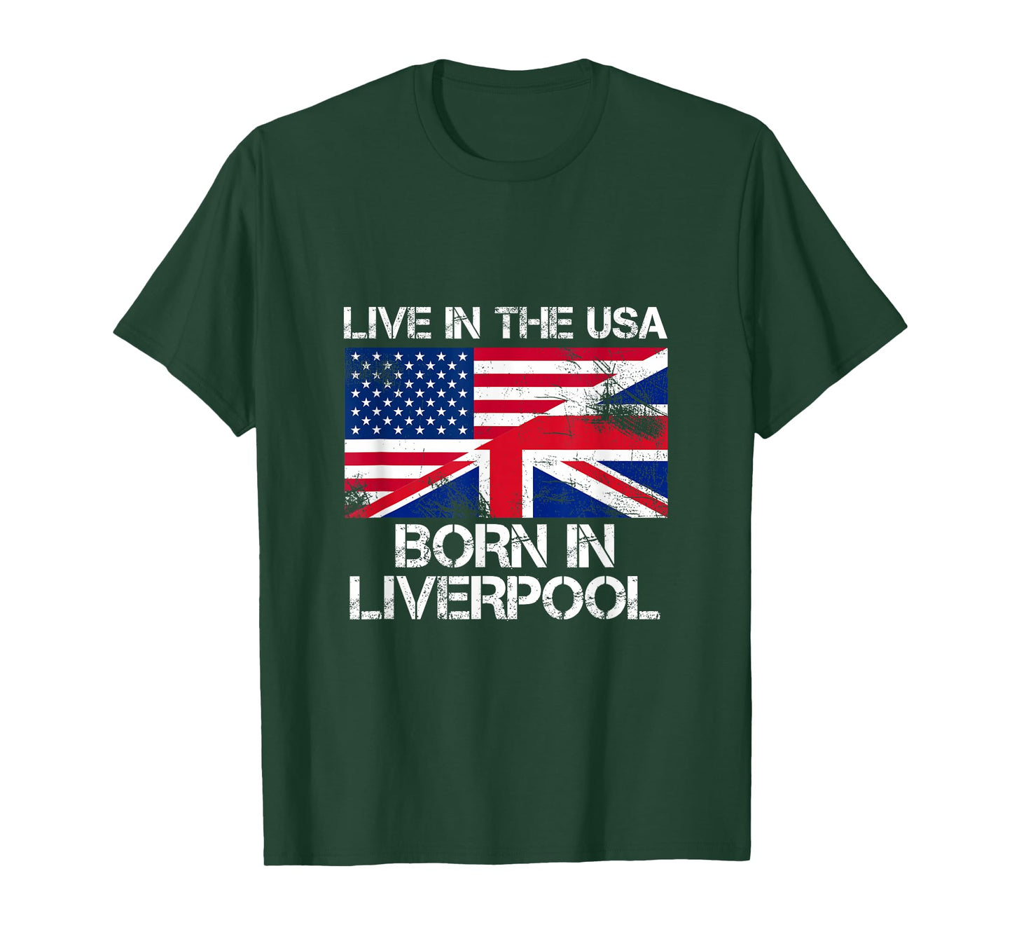 British Expat Liverpool Shirt Gift T-Shirt