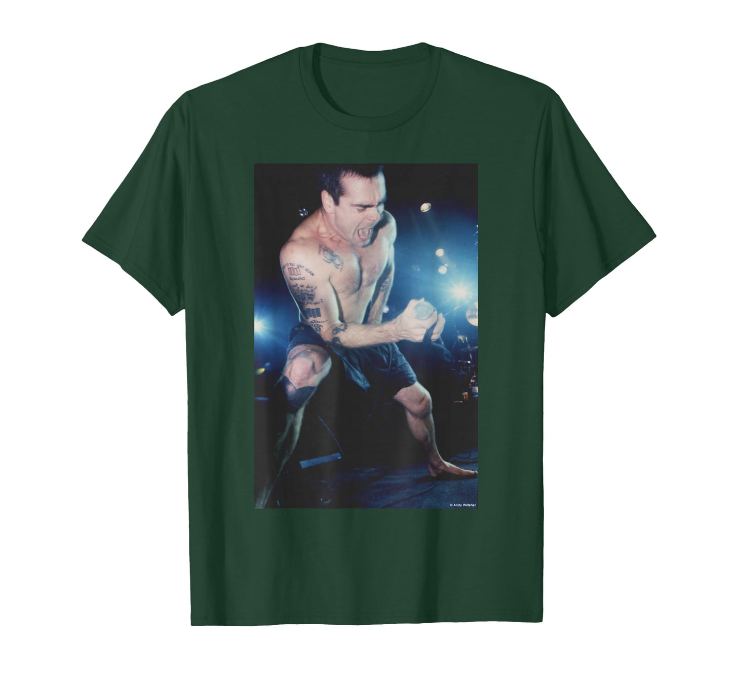 Henry Rollins Band Live By Andy Willsher T-Shirt