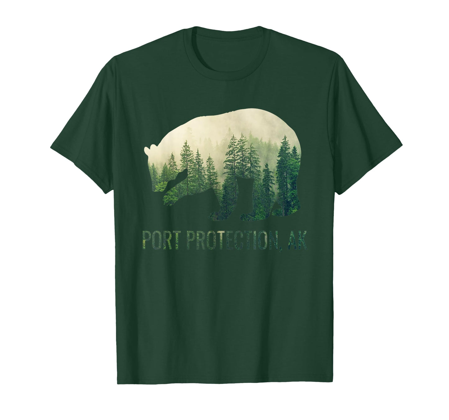 Port Protection Bear Southeast Alaska Tongass Wildlife T-Shirt