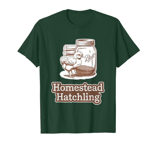 Baby Chicks in Homesteading Cute Design T-Shirt