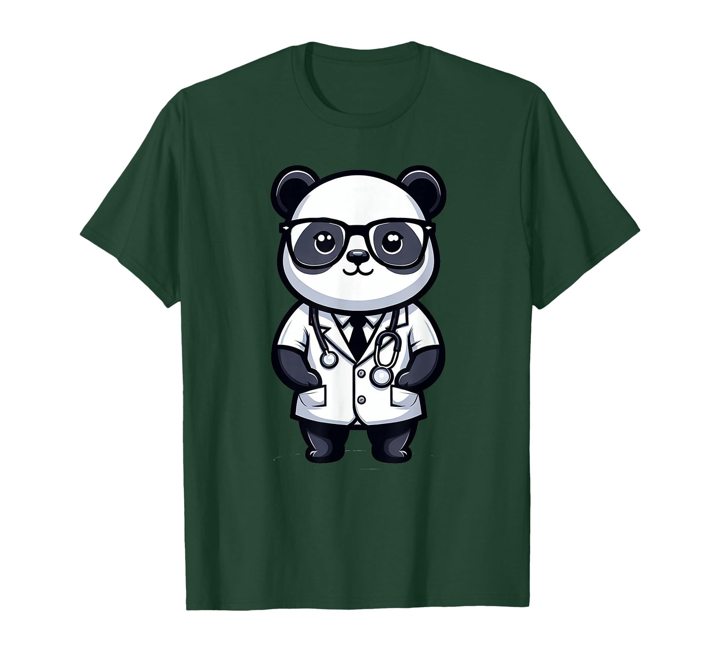 Cute Panda Doctor T-Shirt