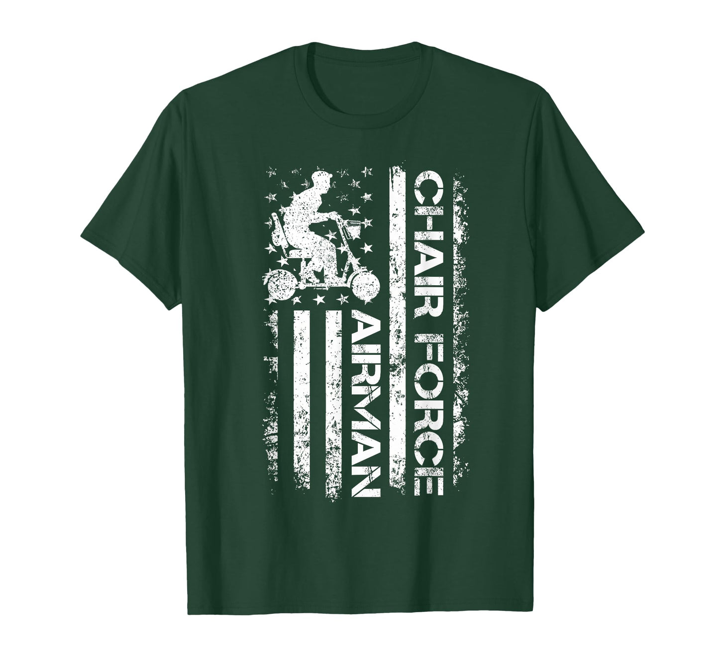 Funny Chair Force One US Airman Veteran 4th of July Gifts T-Shirt