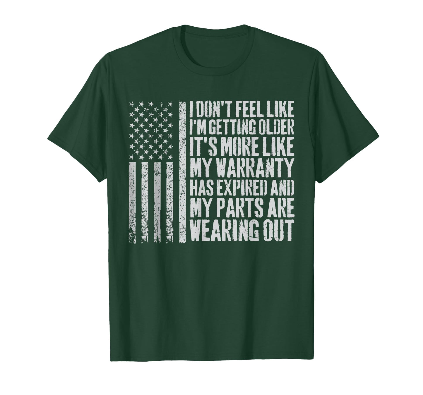 I Don't Feel Like I'm Getting Older It's More Like Warranty T-Shirt