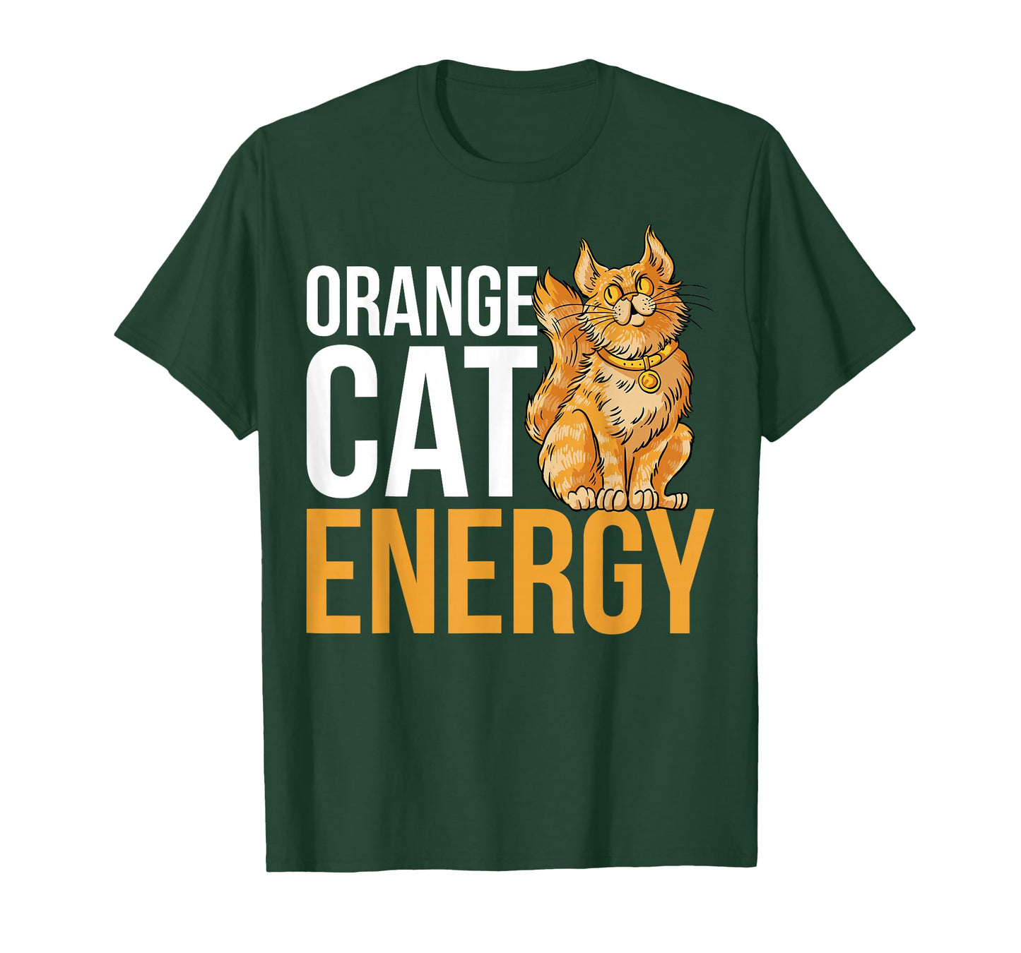 Orange Cat Energy T-Shirt