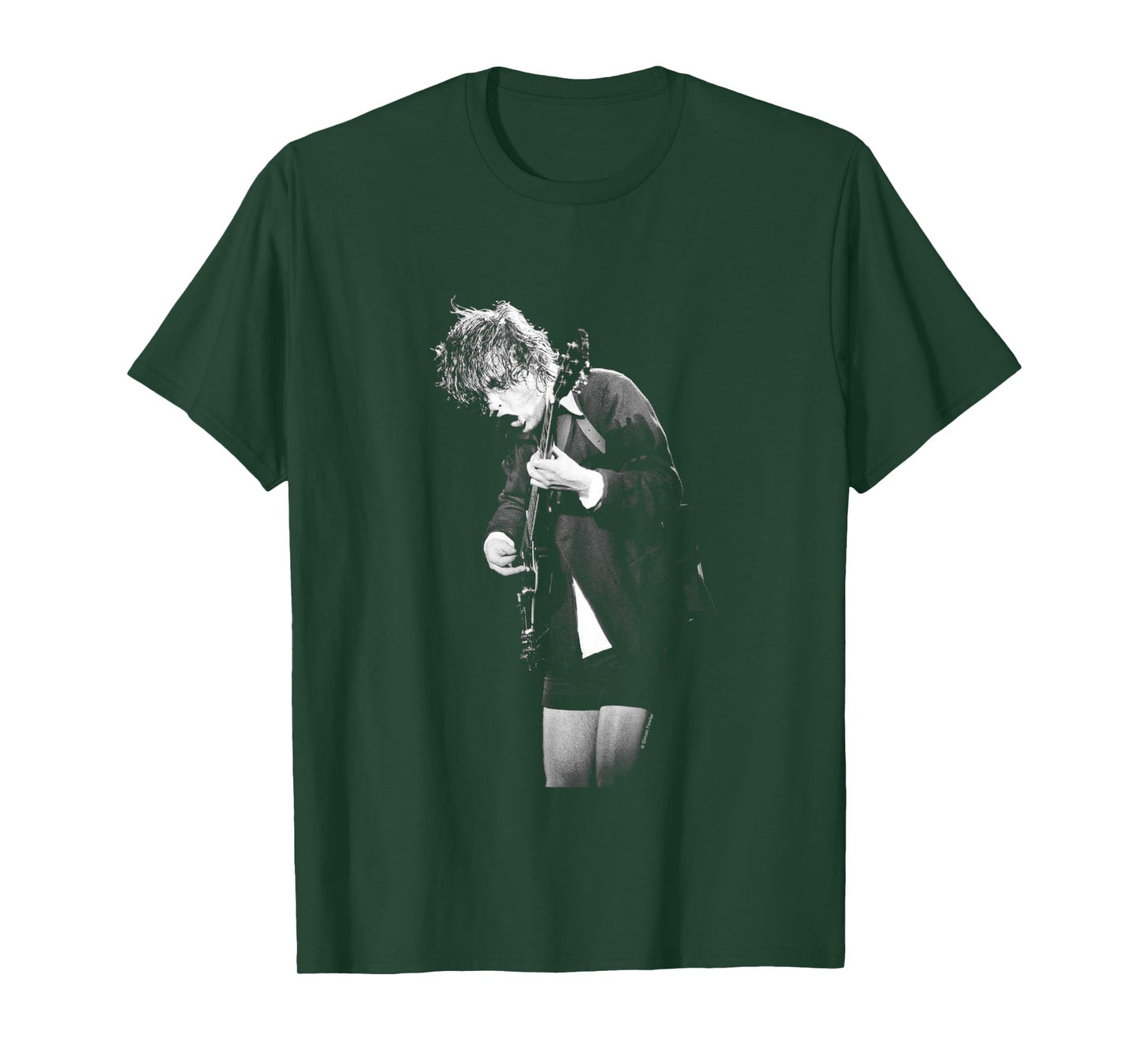 ACDC Guitarist Angus Young Live By Simon Fowler T-Shirt