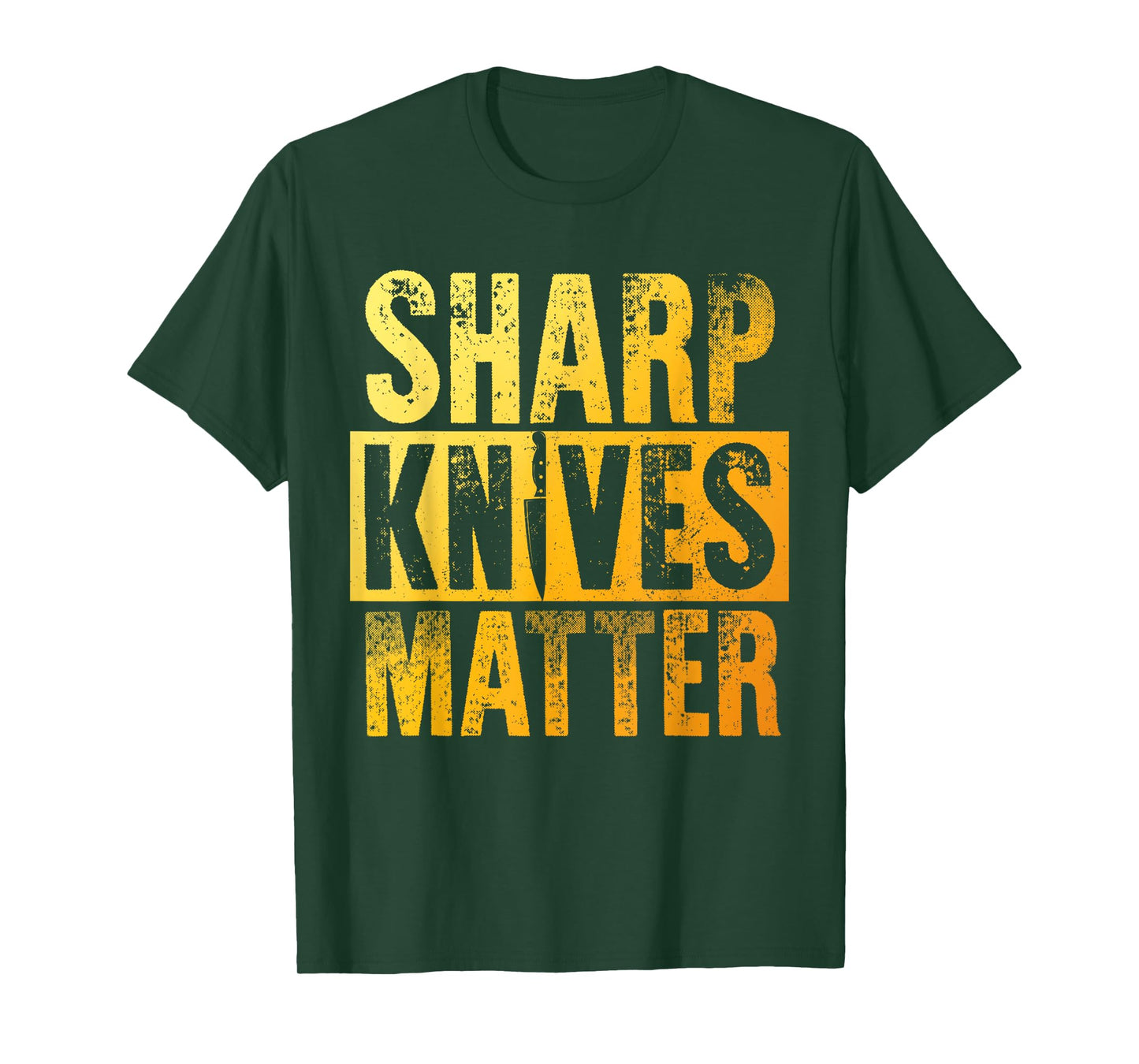 Chef Art For Men Women Knive Lover Hotel Cook Pastry Chef T-Shirt