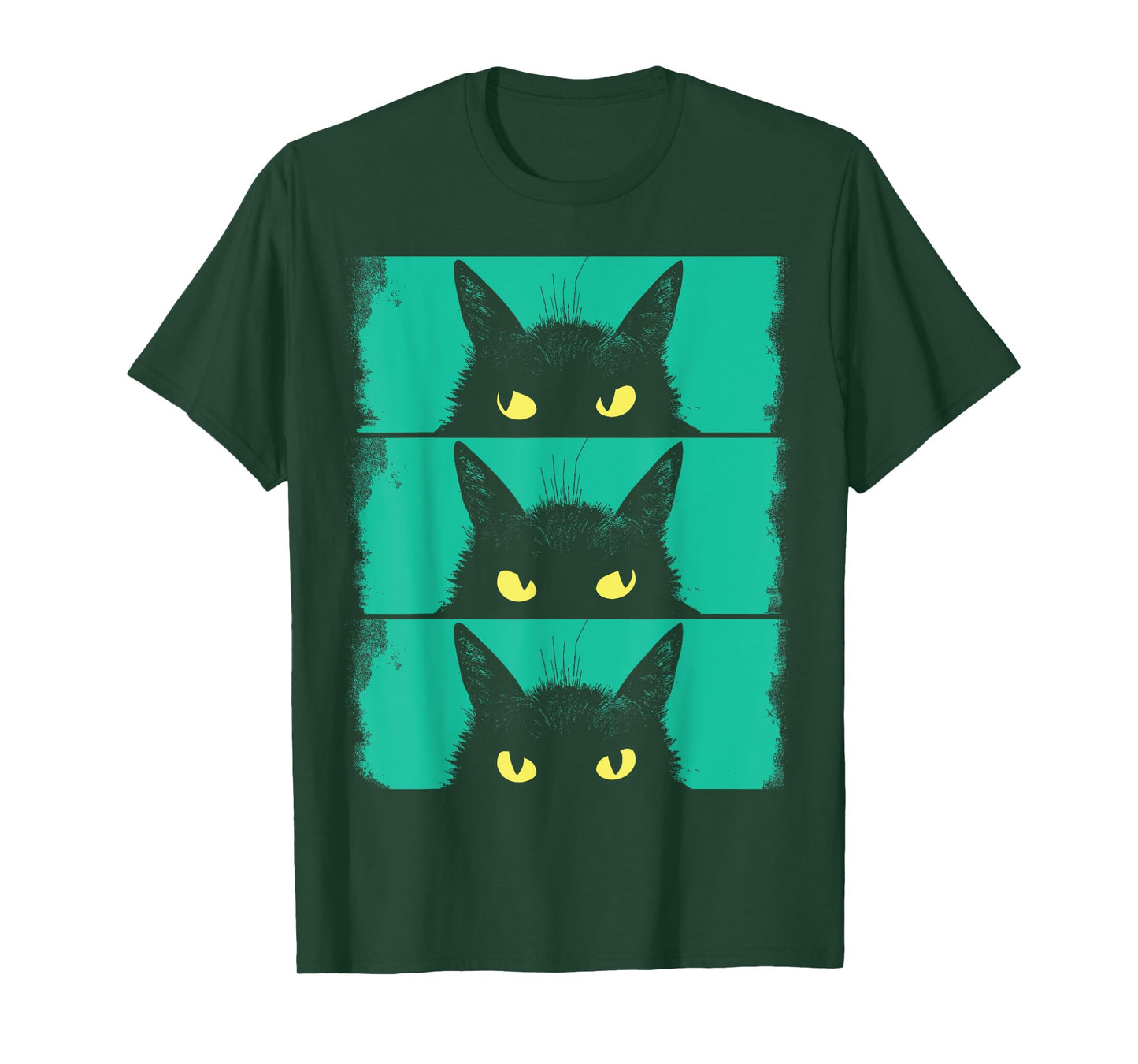 Cat Lover, Grumpy Black Kitten, Cat Mom, Cat Dad T-Shirt