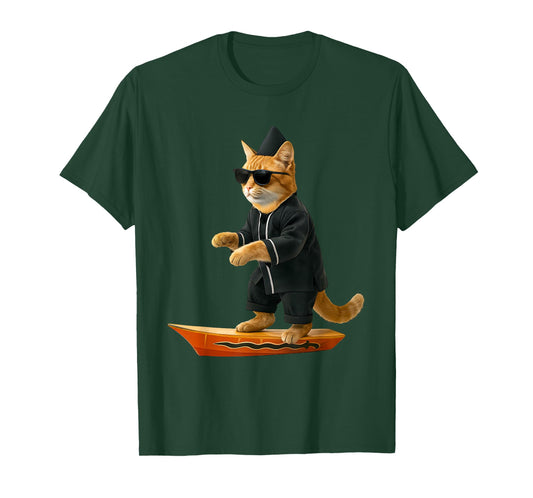 Aura Farming Funny Cat Meme Gen Alpha Slang T-Shirt